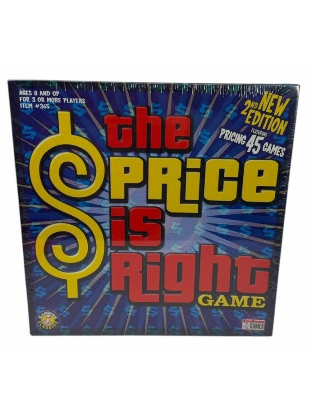 SEALED NEW The Price is Right Board Game 2nd Edition Endless Games Classics #365
